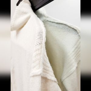 GAP off white cowl neck sweater